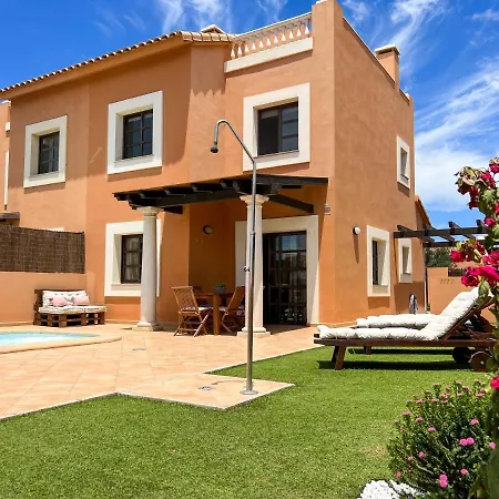 Villa Tarabilla With Private Pool & Ocean Views Corralejo Exterior photo